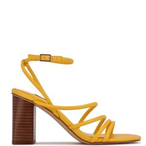Nine West Yeap Na Podpatku Slapky Sandals Žlté | NHZDYB-620