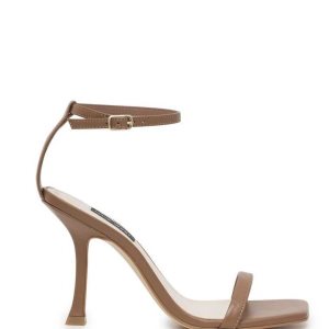 Nine West Yess Ankle Remienkove Sandals Svetlo Hnede | QDCVLR-940