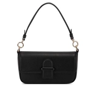 Nine West Zetta Small Shoulder Čierne | BOUJCW-023