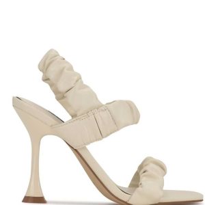 Nine West Zuzie Saty Krém | ZBELFQ-160